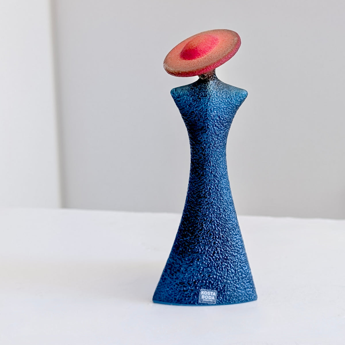Kjell Engman for Kosta Boda, A "Catwalk Series" Glass Sculpture