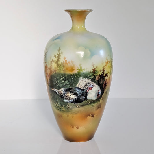 Reinhold Schlegelmilch (RS Prussia) Porcelain Vase, c1904-1918