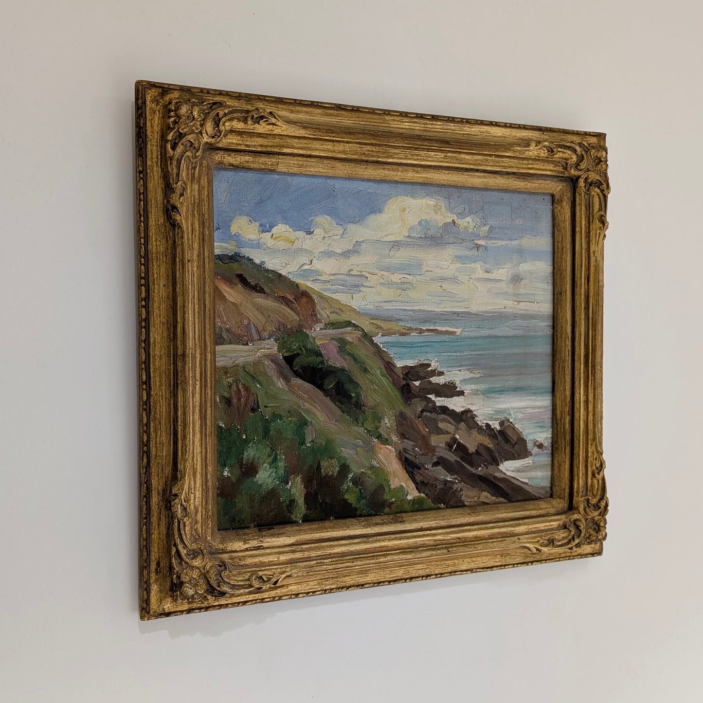 Arnold Holst "The Great Ocean Road" Oil, c1940