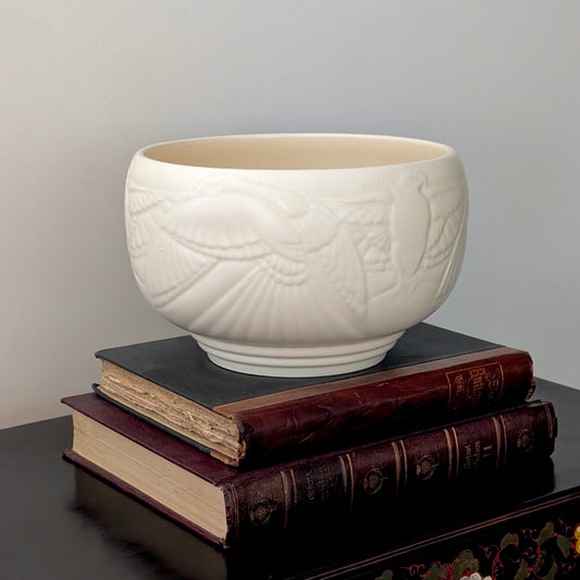 A Large Art Deco SPODE Velamour Pottery Bowl