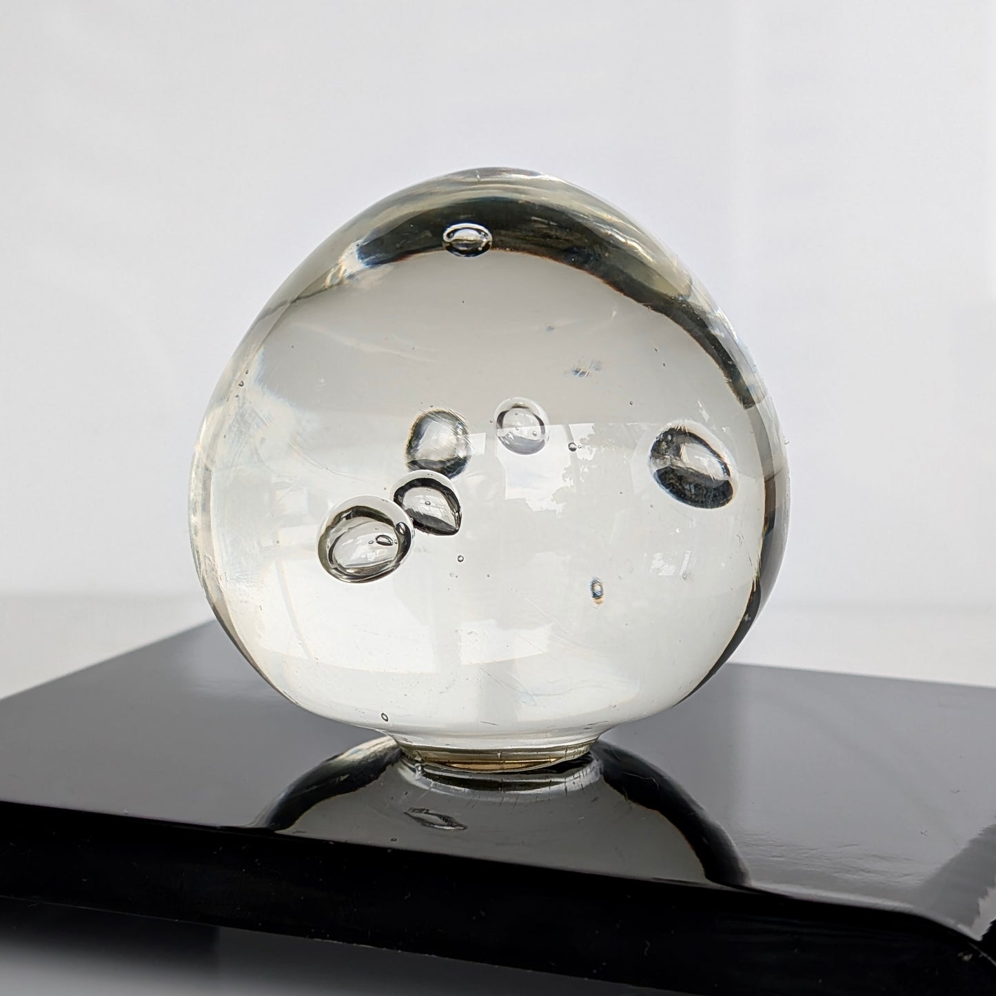 A Victorian Glass Dump Paperweight, c1880