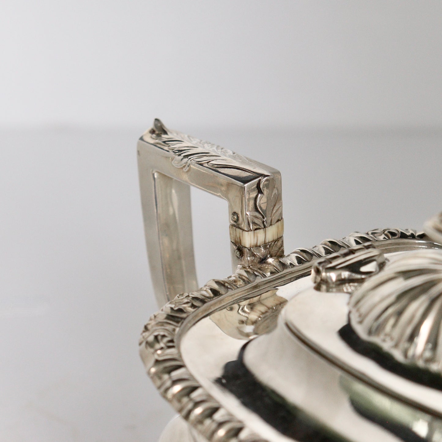 c1926 Birmingham Sterling Silver Three-Piece Tea Service