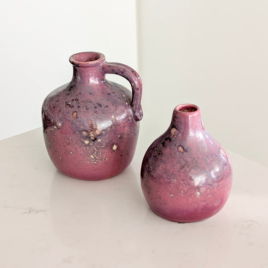 Sadie Kennedy Australian Pottery Jug & Vase, c1940's