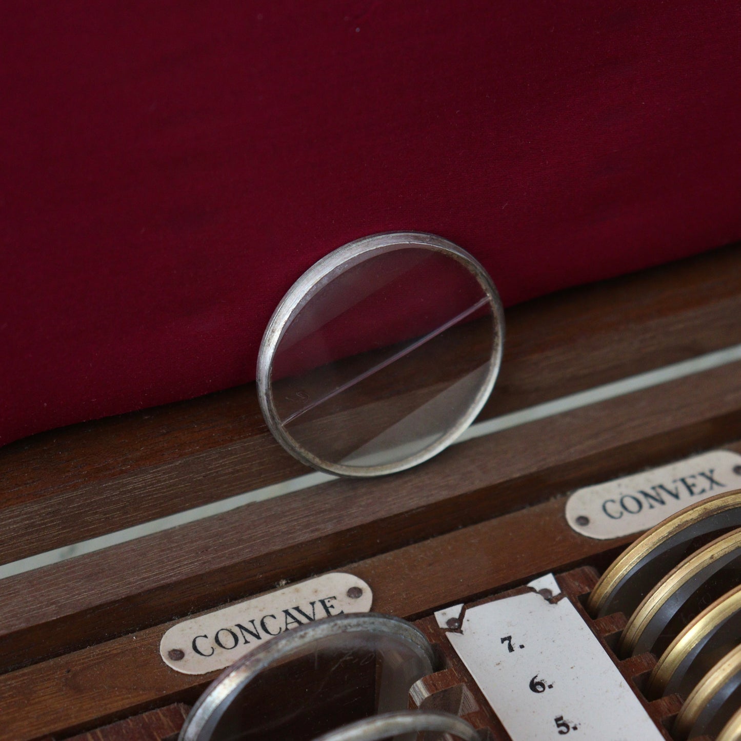 A Complete Optometrists Trial Eye Testing Kit by Theodore Hamblin