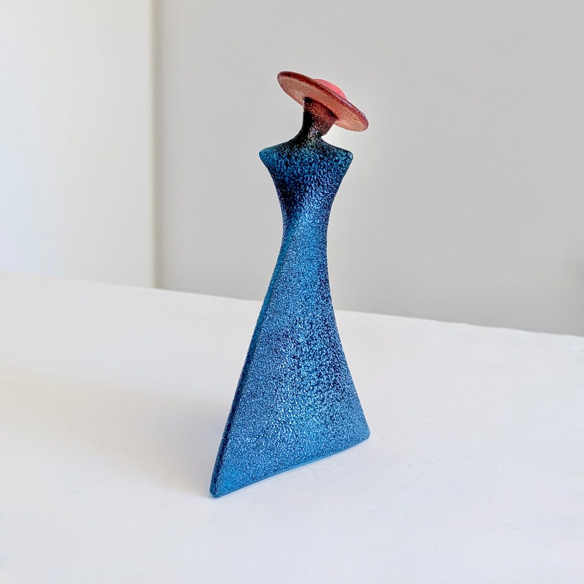 Kjell Engman for Kosta Boda, A "Catwalk Series" Glass Sculpture