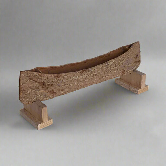 A Saugeen First Nations Birchbark Canoe Model, c1960