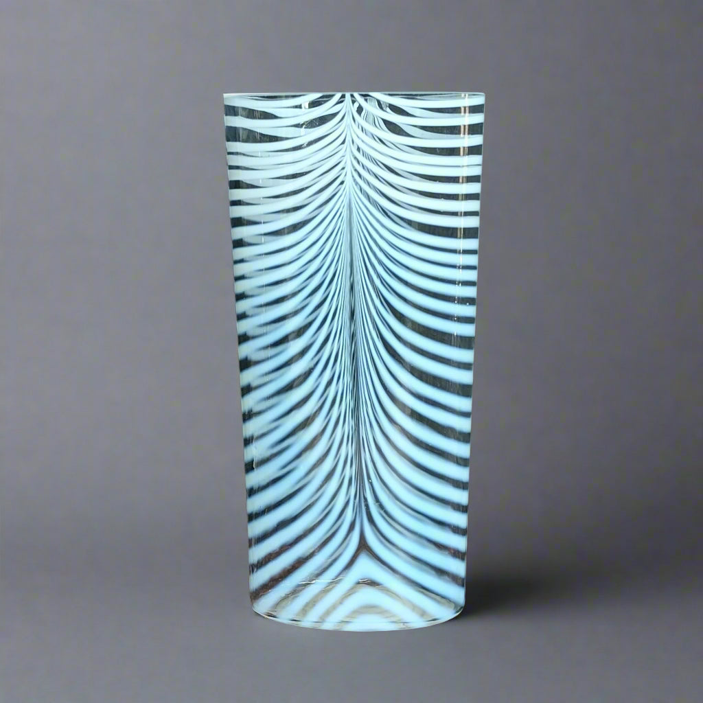 'Zebra' Vase by Bertil Vallien for Kosta Boda