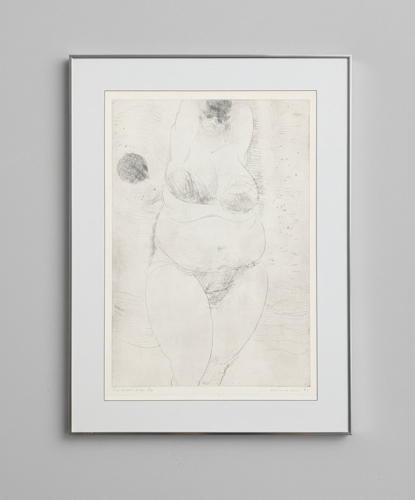 Noel Counihan 'The Good Life' Etching, 1969 (Large)