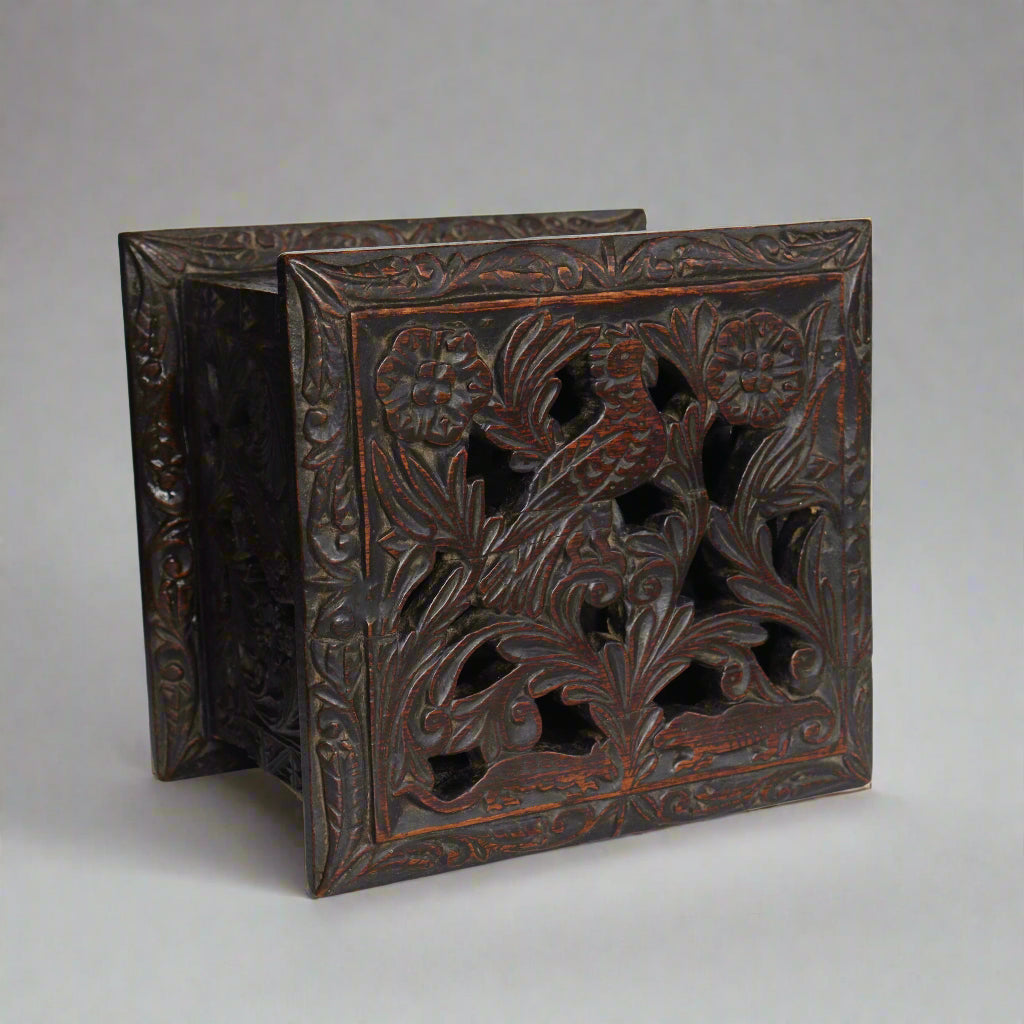 An 18th Century Dutch Oak Foot Warmer, c1780