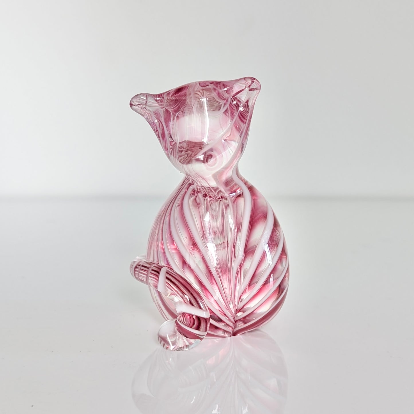 Eileen Gordon Glass Cat Paperweight