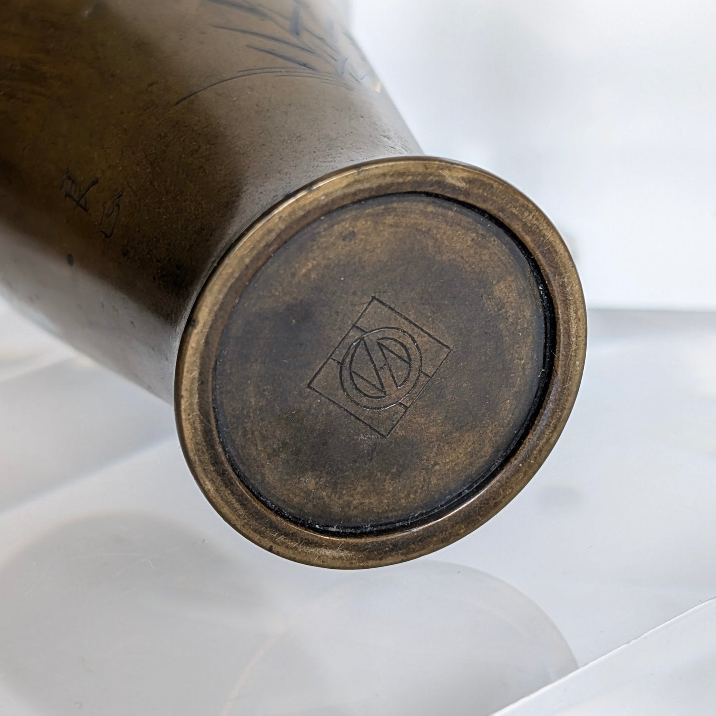 A Japanese Meiji Era Nogawa Bronze Vase