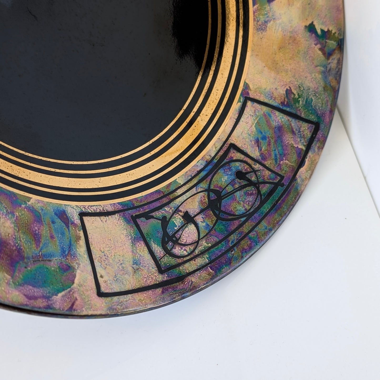 An Andrew Gibson Australian Studio Pottery Pedestal Bowl