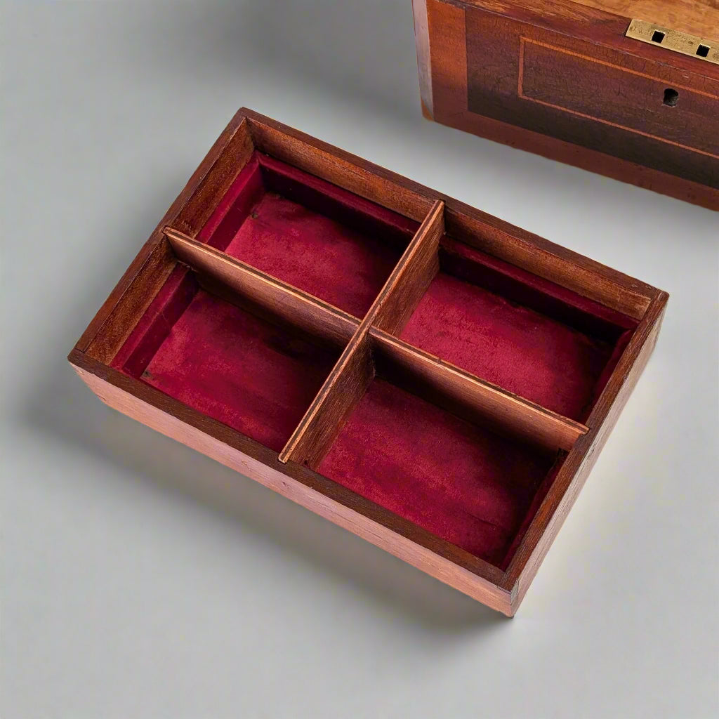 A Victorian Sewing or Storage Box, c1880