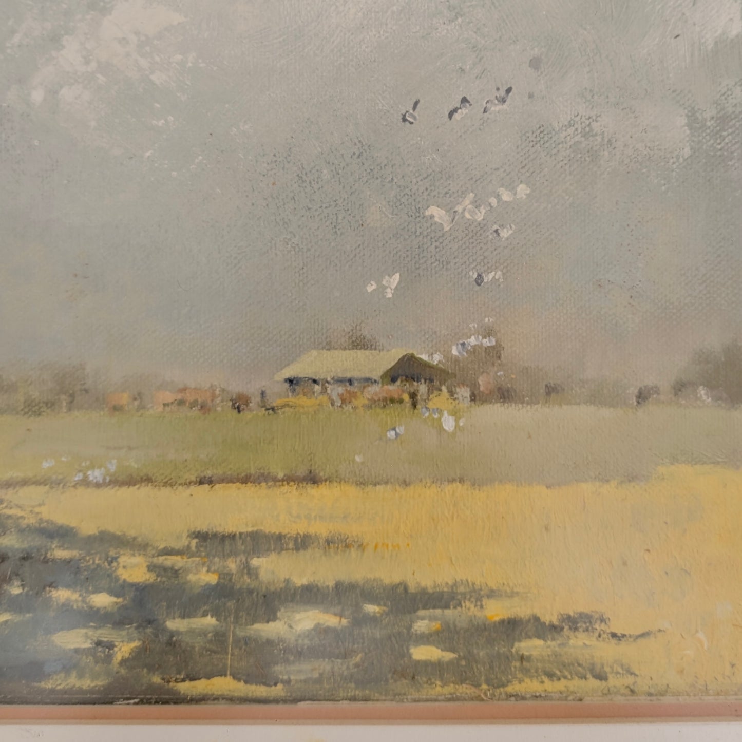 E. Kingsley-Smith 'Sunlit Paddock', Oil