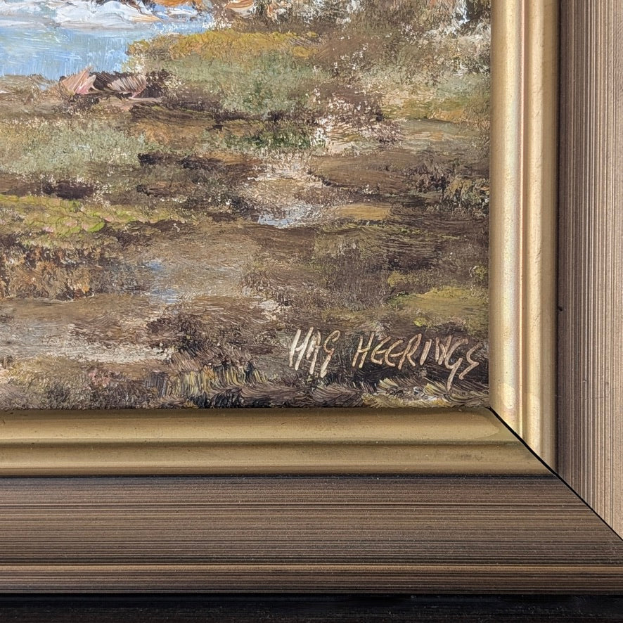 H.A.G Heerings 'Yarra Valley' Oil, c1970