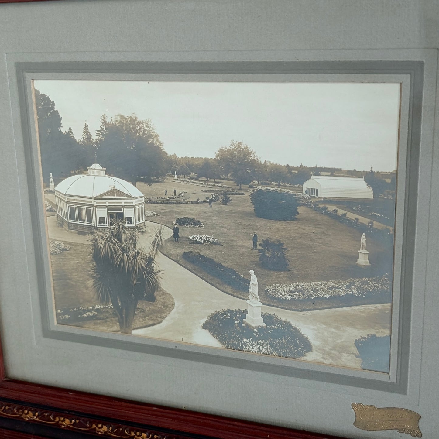Original Photograph of Ballarat Botanical Gardens, c1912
