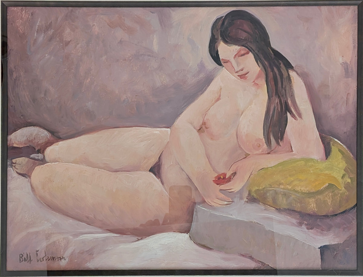 William Bill Coleman "Lady in Nude", Oil (Large)