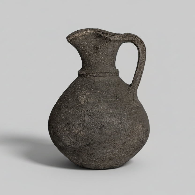 An Ancient Cypriot Black Slipware Jug, circa 1050-900 BC