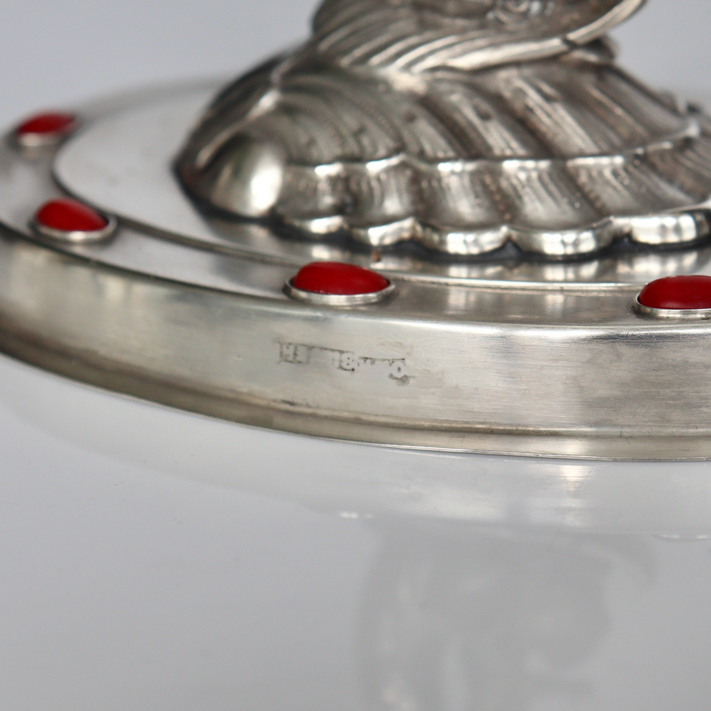 A 19th Century German .800 Silver Nautilus Cup